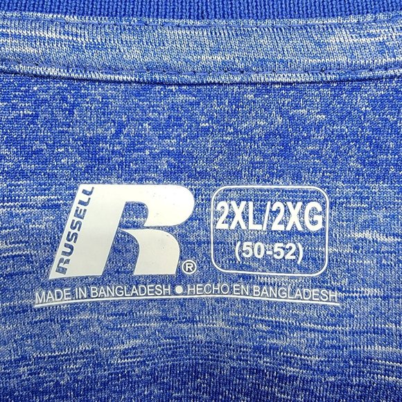 Florida Gators Polo Shirt Adult 2XL XXL Blue Orange Football Mens Embroidered - Picture 11 of 11